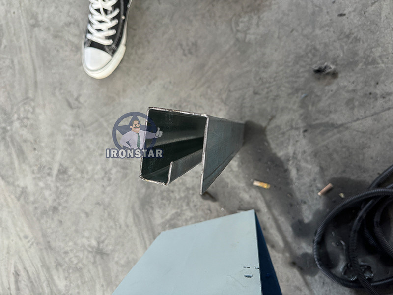 “Brazil Market Shutter Door Guide Rail Roll Forming Machine Automatic Metal Slide Rail Track Forming Machine Galvanized Steel Slide Rail Roll Former Heavy Duty Rolling Shutter Door Guide Rail Making”