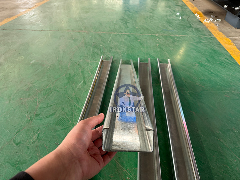 “One Machine Multiple Sizes Factory Direct C Purlin Roll Forming Machine 80-300mm Adjustable Size C Channel Forming Machine Wide Range Adjustable 80-300mm C Purlin Roll Former Factory Direct ”