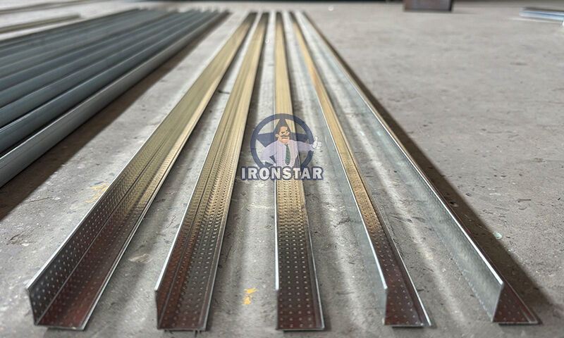 “Egypt Market 20*20mm Corner Bead Angle Bead Roll Forming Machine Production Line ”